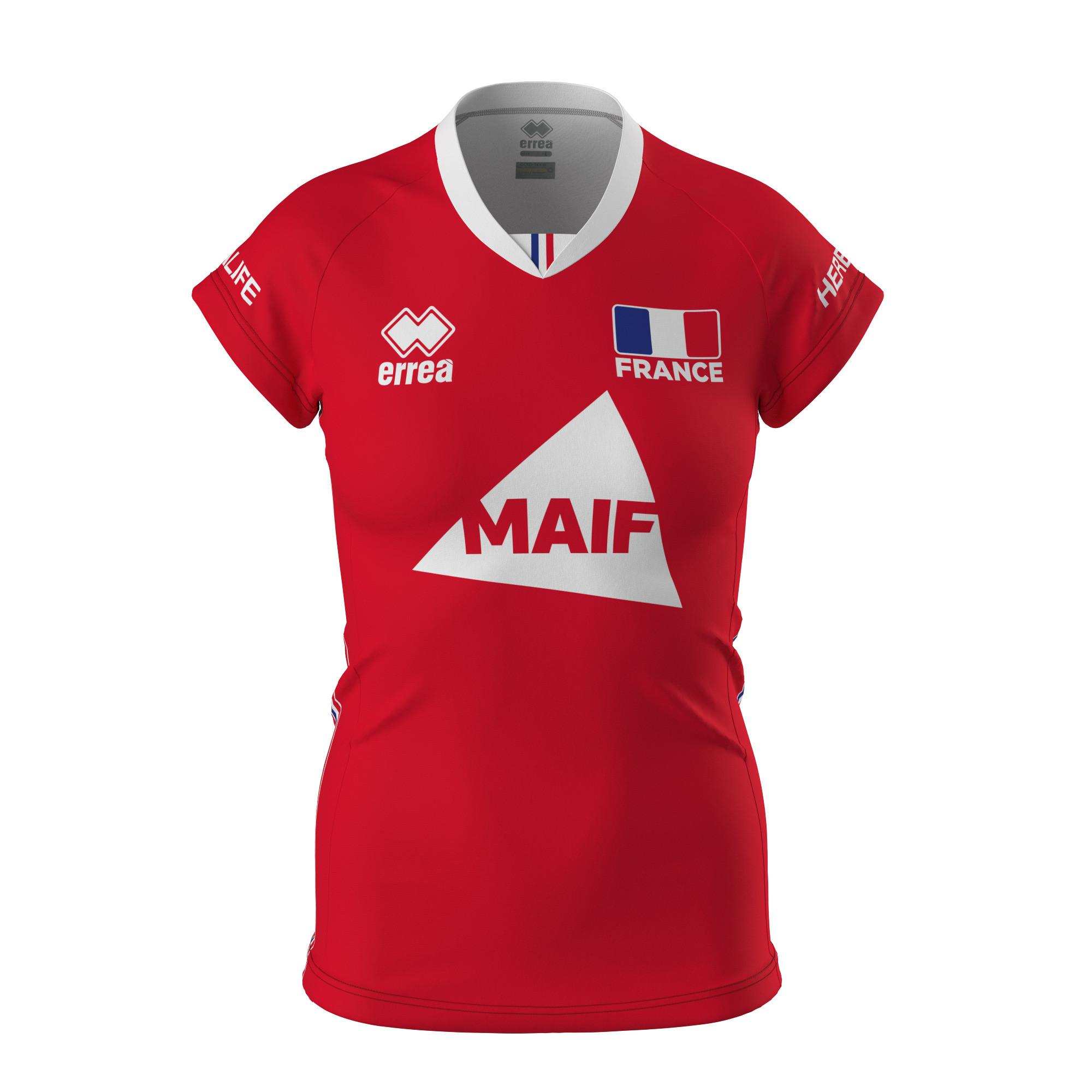 errea  maillot libero officiel de l'equipe de france 2023/24 