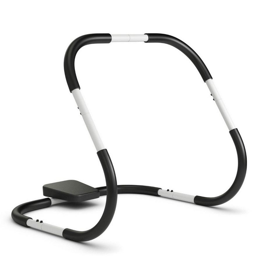 Appareil d'entraînement abdominal Ab Roller avec appui-tête rembourré, appareil d'entraînement des muscles abdominaux 73 x 73 x 64 cm