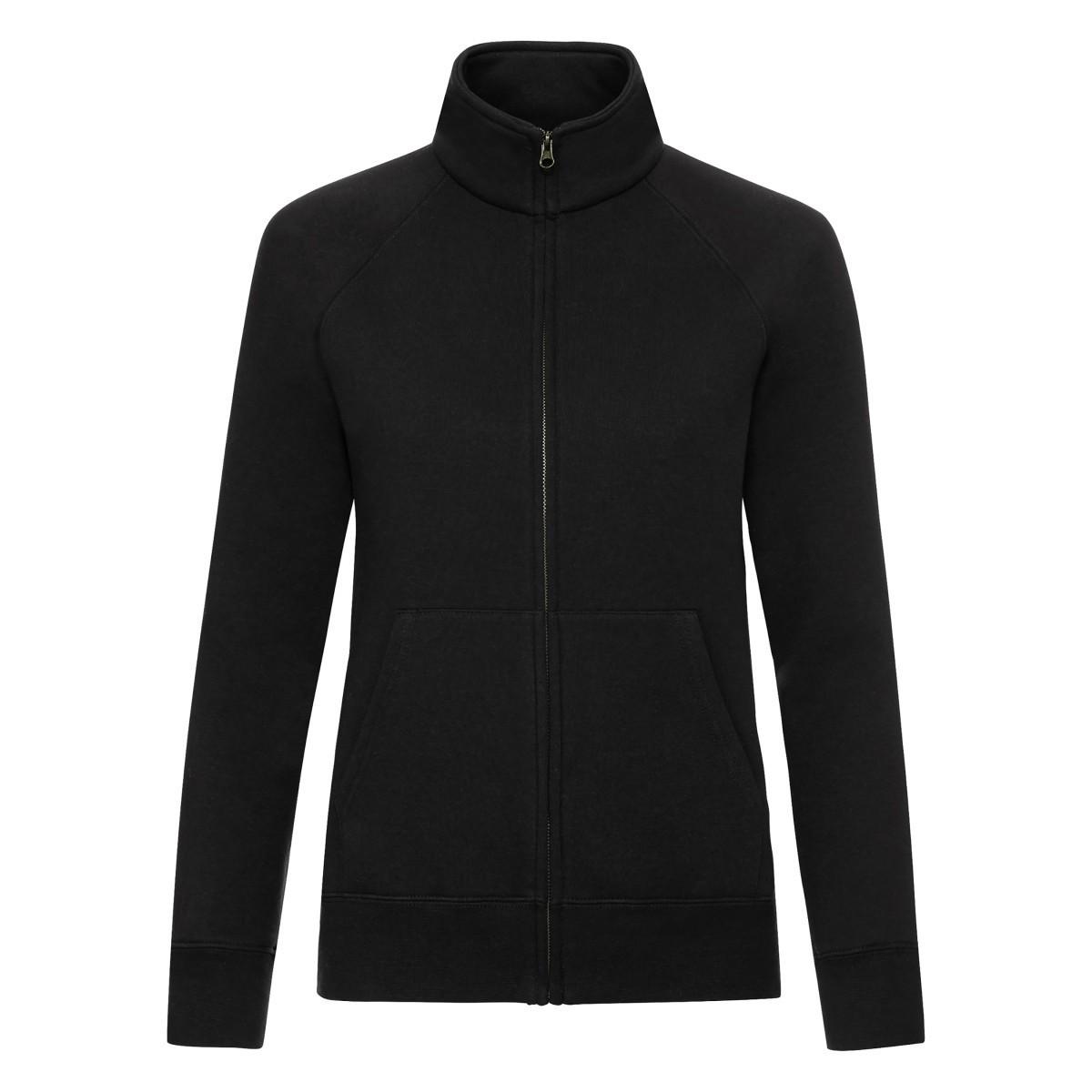 Image of Premium Sweatjacke Unisex Schwarz XL