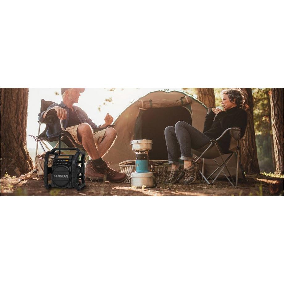 SANGEAN  Sangean U-5 DBT Chantier Analogique et numérique Noir 