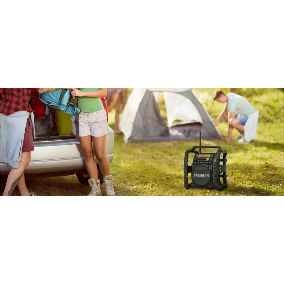 SANGEAN  Sangean U-5 DBT Chantier Analogique et numérique Noir 