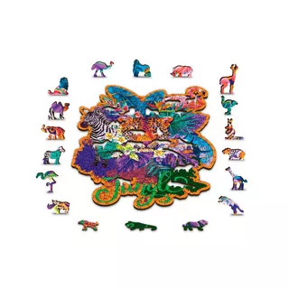 Wooden City  Puzzle Dschungel (300Teile) 
