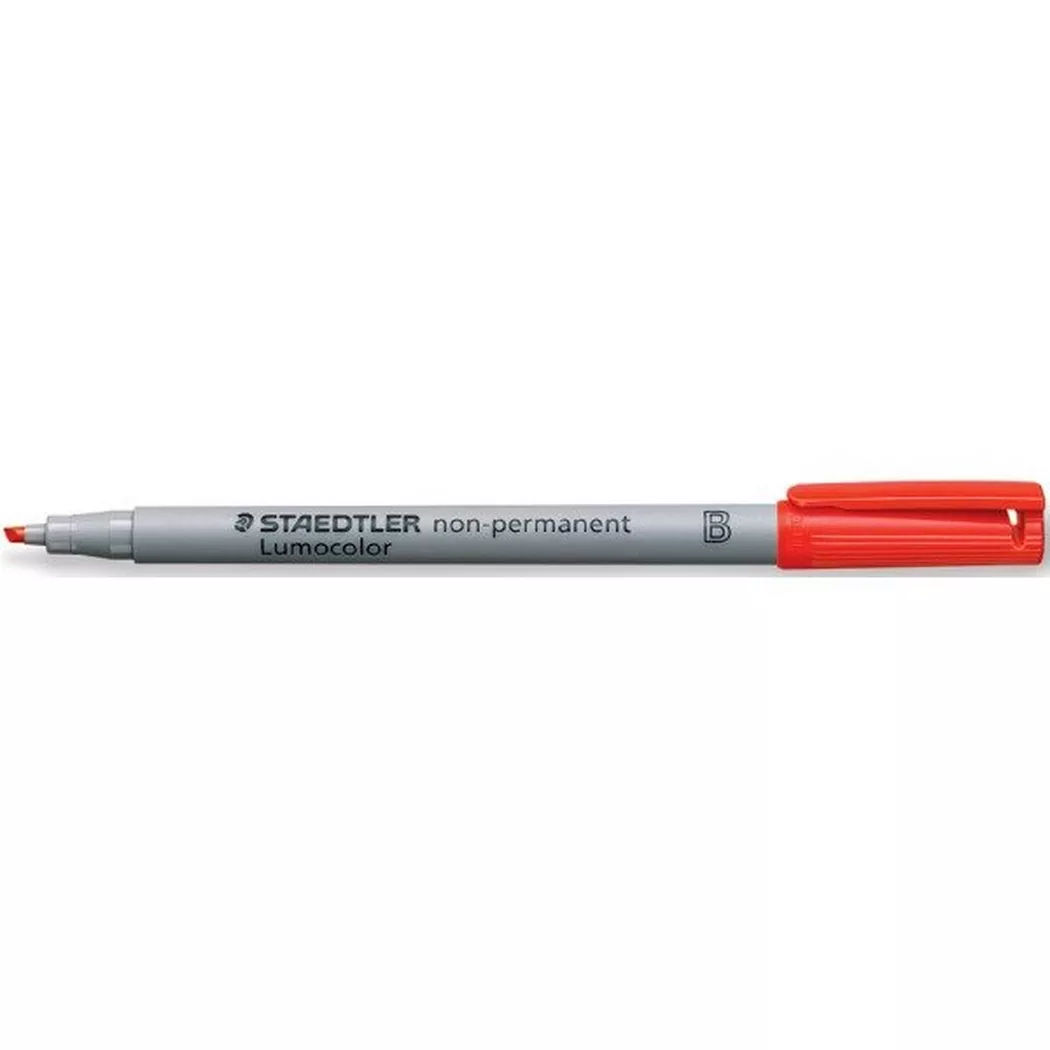 Staedtler Folienstift Lumocolor B nonpermanent rot
