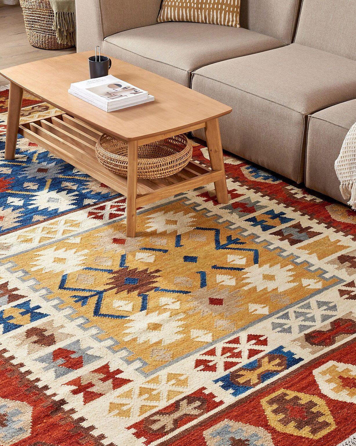 Beliani Tapis en Laine Traditionnel VOSKEHAT  