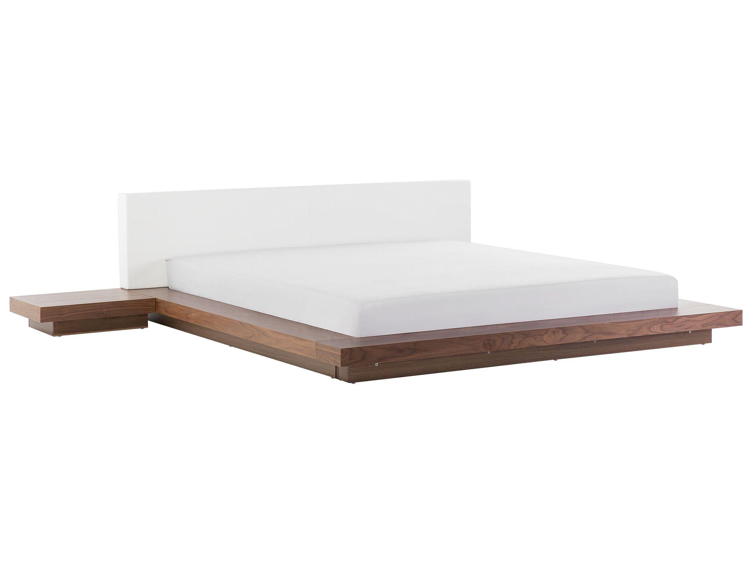 Beliani Bett mit Lattenrost aus MDF-Platte Modern ZEN  