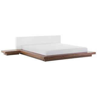 Beliani Bett mit Lattenrost aus MDF-Platte Modern ZEN  