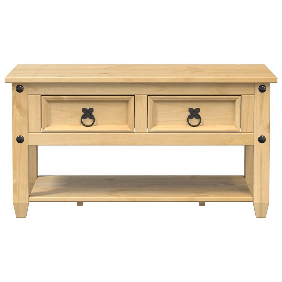 VidaXL Table basse bois de pin  