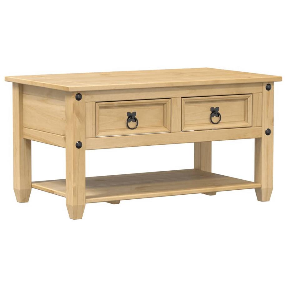 VidaXL Table basse bois de pin  