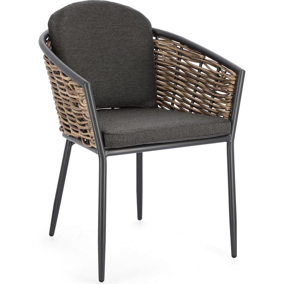 Image of Garten Armlehnstuhl Maribela anthrazit Garten Armlehnstuhl Maribela anthrazit