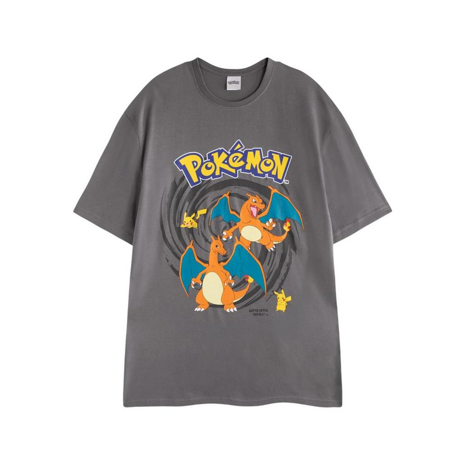 Pokémon Schlafanzug mit langer Hose kurze Ärmel  