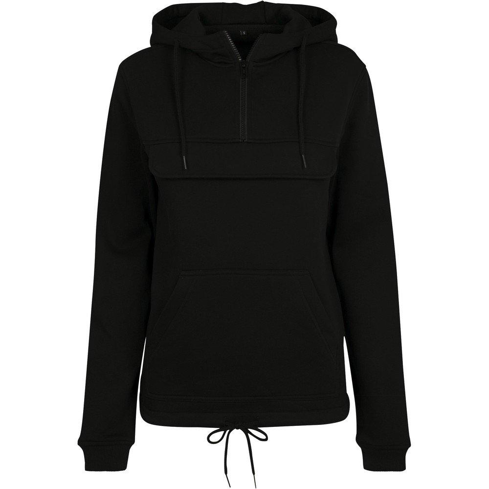 Image of Hoodie Zum Überziehen Damen Schwarz XXL