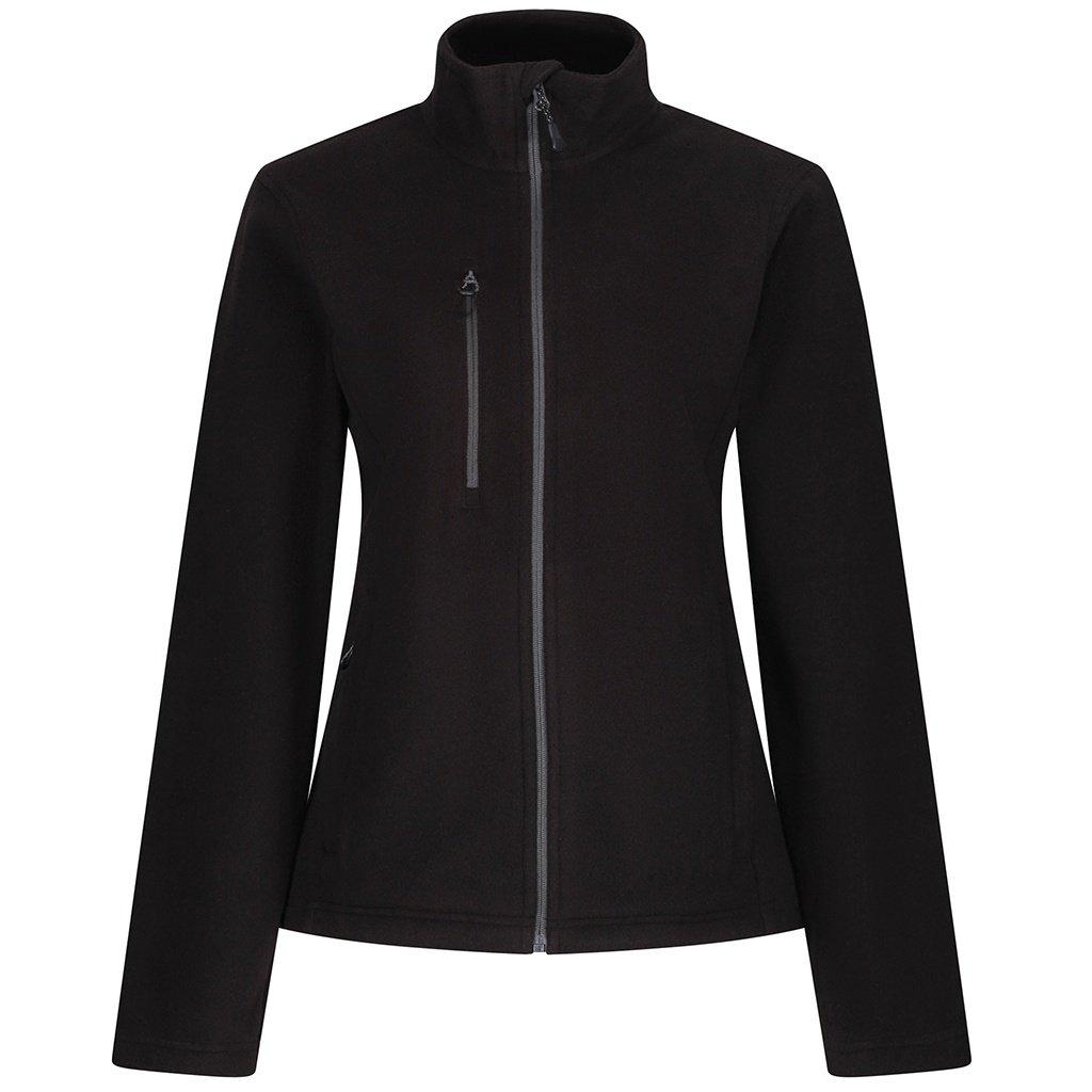 Image of "honestly Made" Recycelt Fleecejacke Damen Schwarz 46