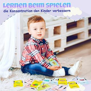 Activity-board  Hand-Augen-Koordination, Lernspielzeug für Kinder 112 Blätter mit Lernkarten 224 Wörter hörbar 