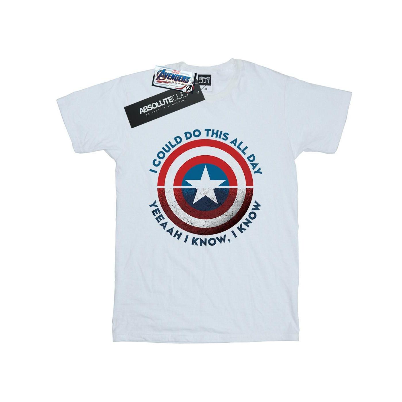 Image of Avengers Endgame Do This All Day Tshirt Unisex Weiss 116