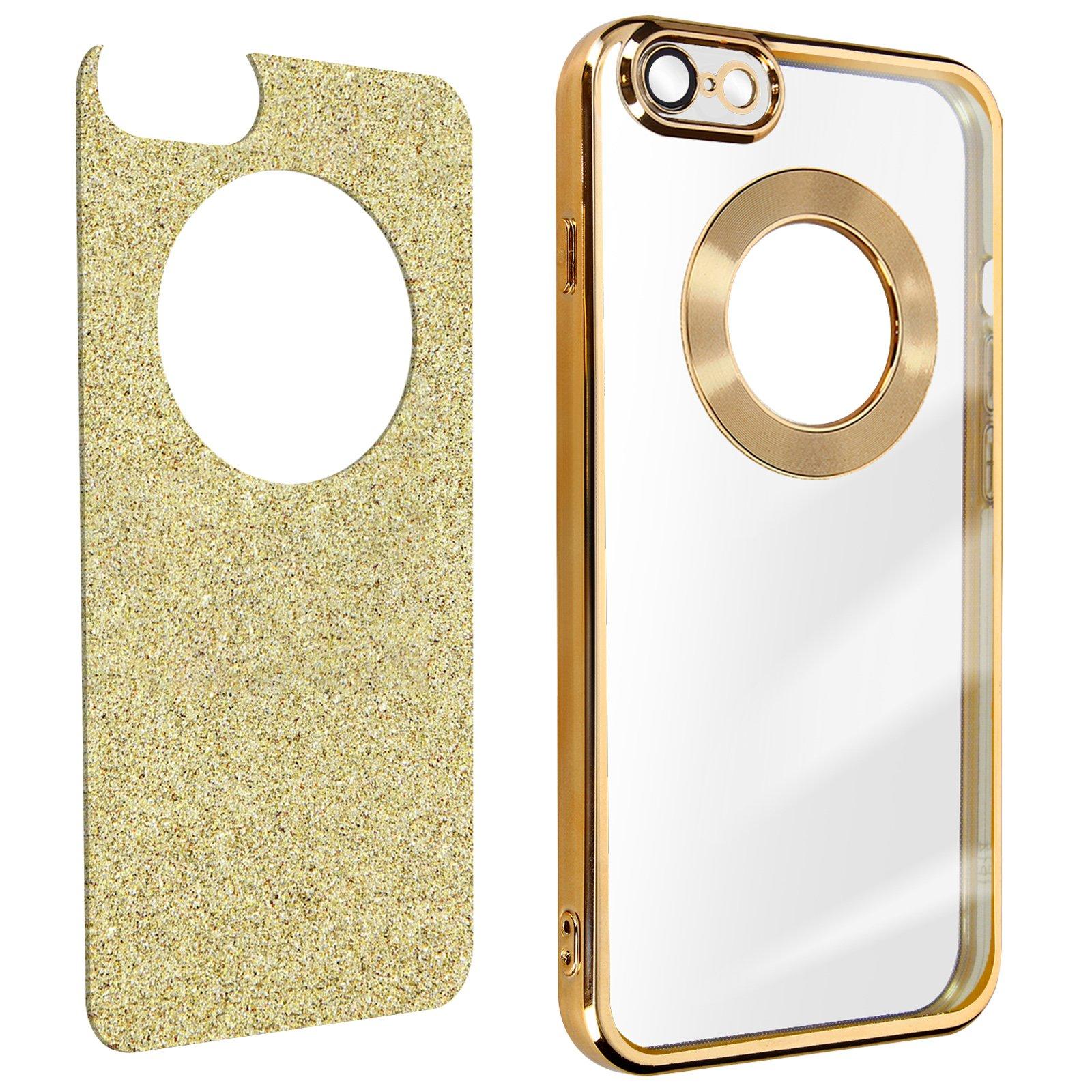 Avizar  Coque iPhone 6 et 6s Paillette 