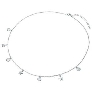 Lulu & Jane  Diamant-Kette Kreise/Sterne 