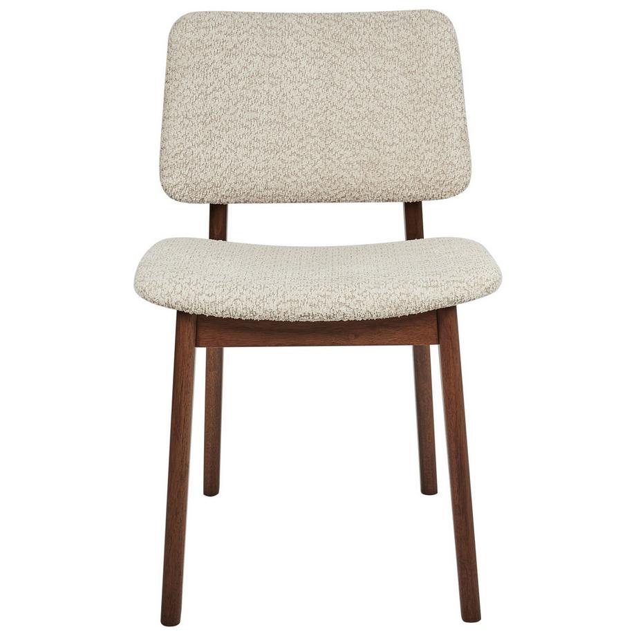 Beliani Set di 2 sedie da pranzo en Bouclé Scandinavo BLANE  