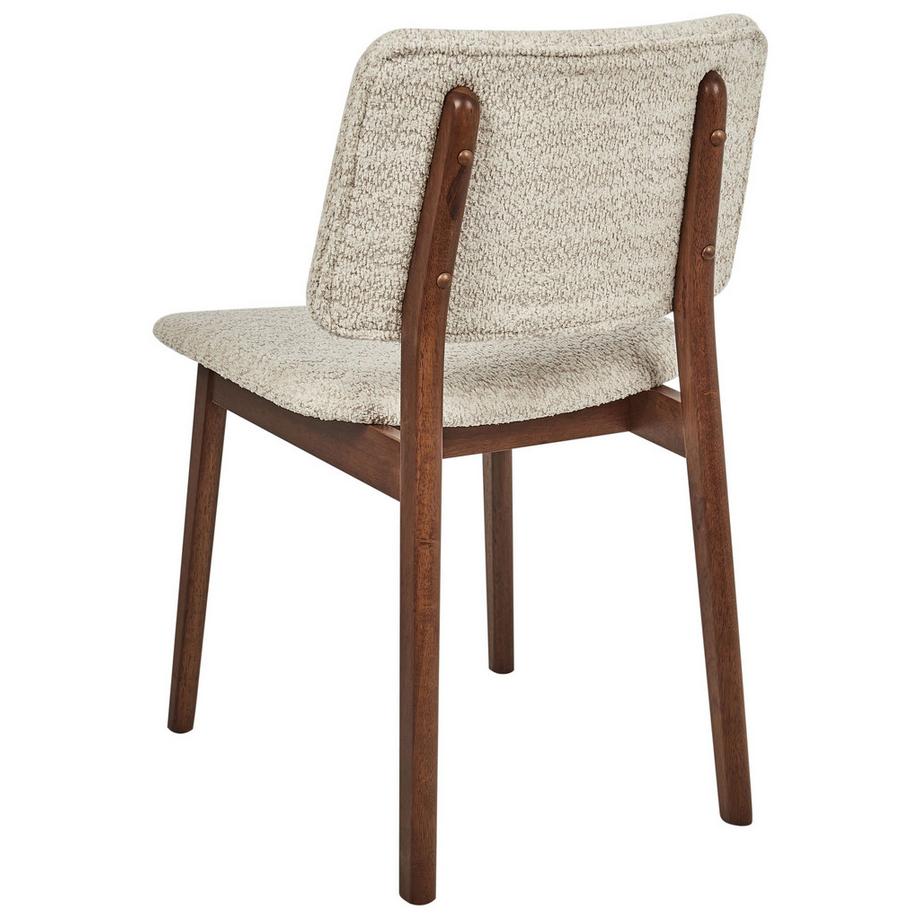 Beliani Set di 2 sedie da pranzo en Bouclé Scandinavo BLANE  