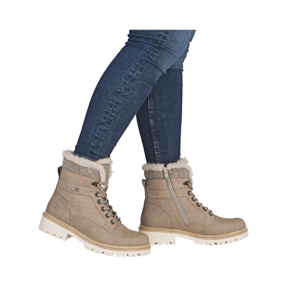 Remonte Schnürstiefelette mit Seitlicher Reissverschluss  