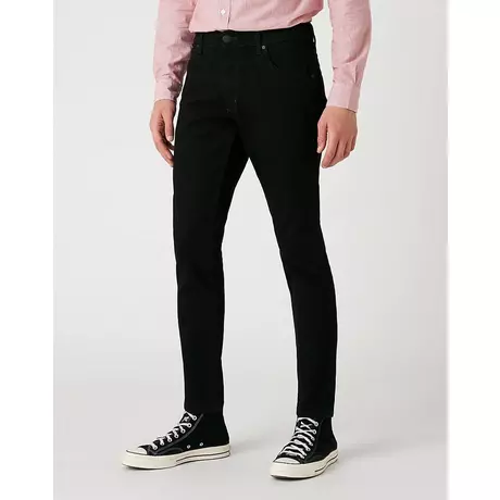 Wrangler Greensboro Jeans High Stretch, Regular Straight GREENSBORO Noir