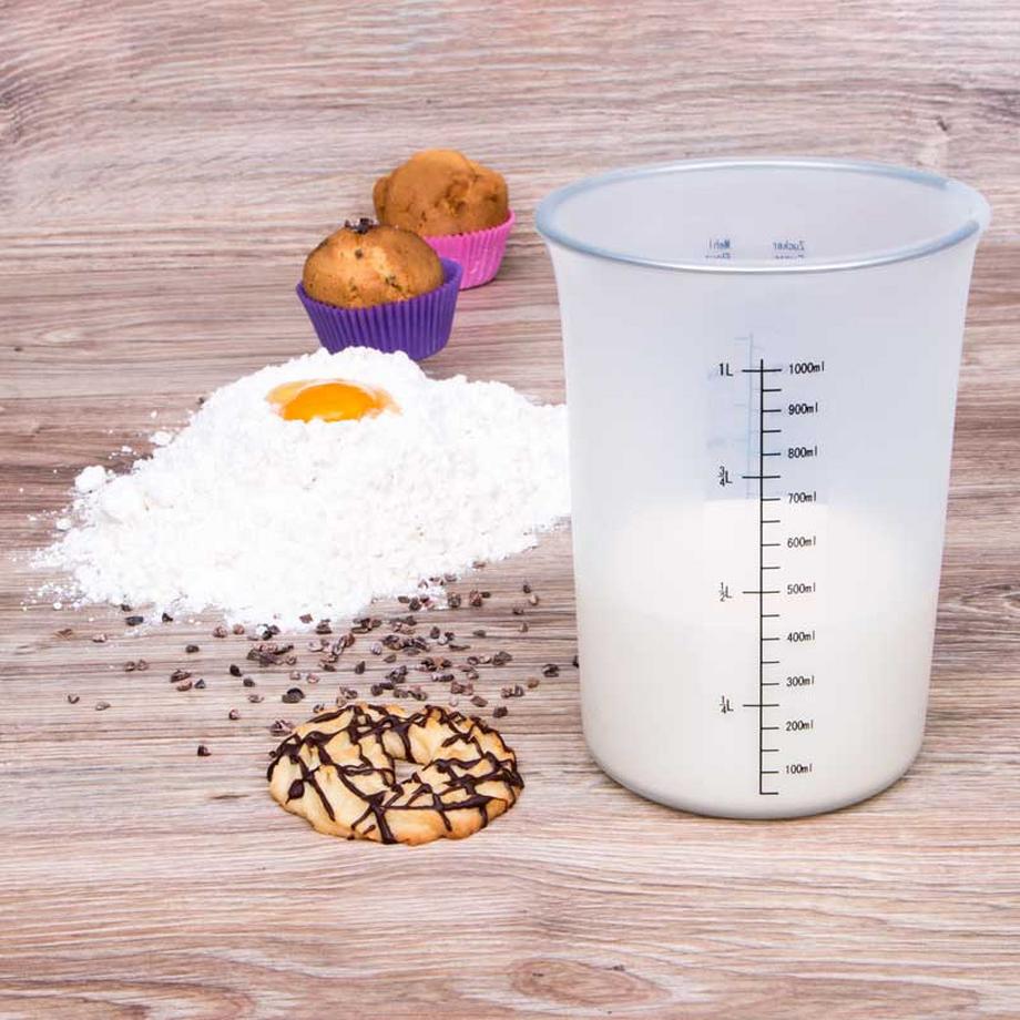 STAEDTER Gobelet gradué en silicone 1 litre  