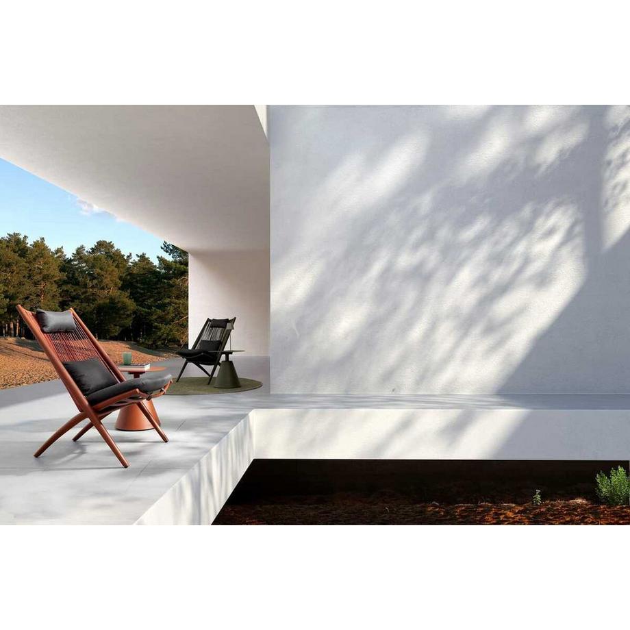 mutoni Tavolino da giardino Aloha in terracotta rotondo 50  