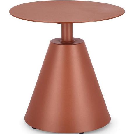 mutoni Jardin Table d&#039;appoint Aloha terracotta ronde 50  