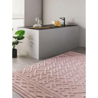 Benuta In- & Outdoor-Teppich Bonte Rosa  