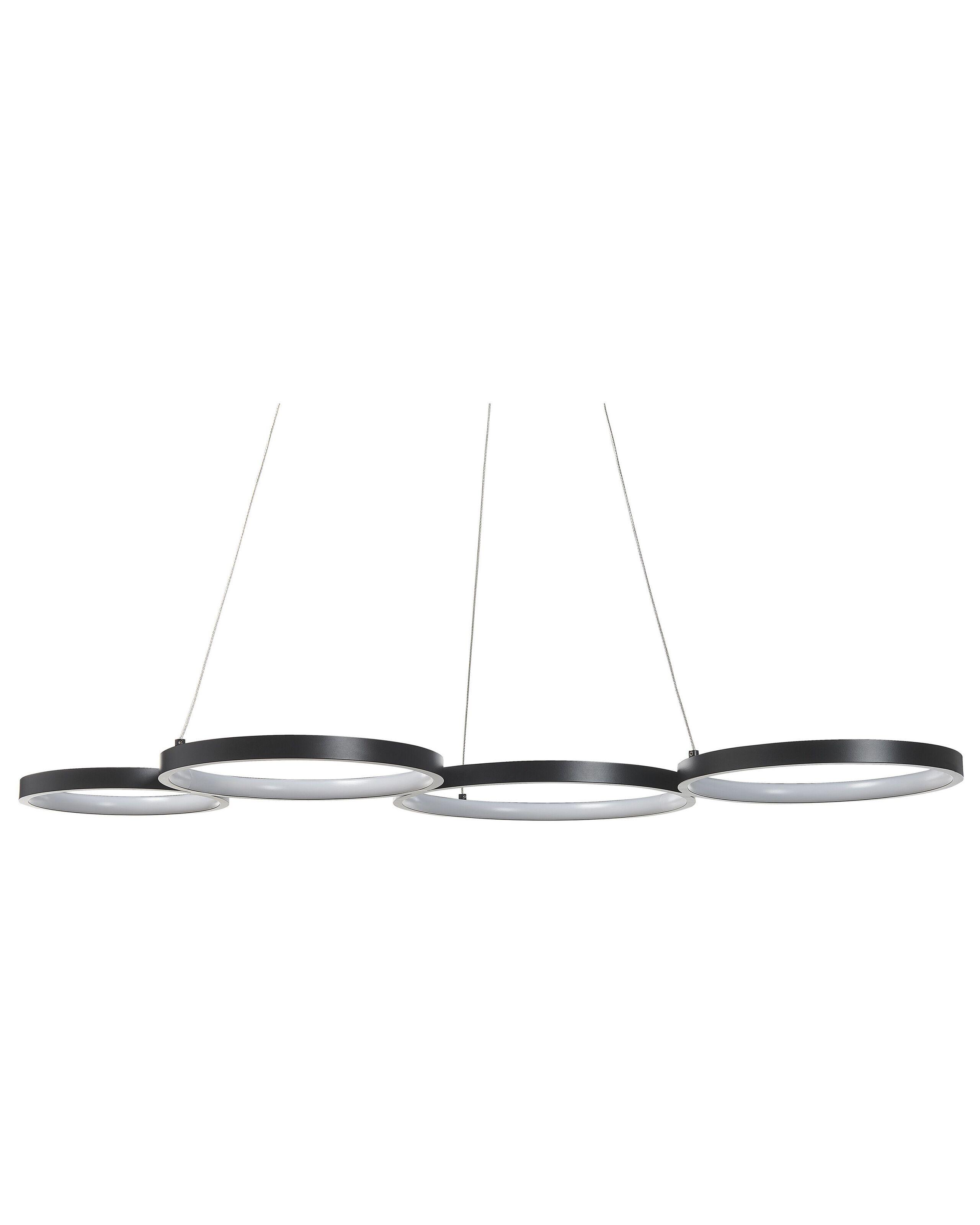 Beliani Lampe suspension en Aluminium Moderne PIBOR  