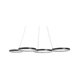 Beliani Lampe suspension en Aluminium Moderne PIBOR  