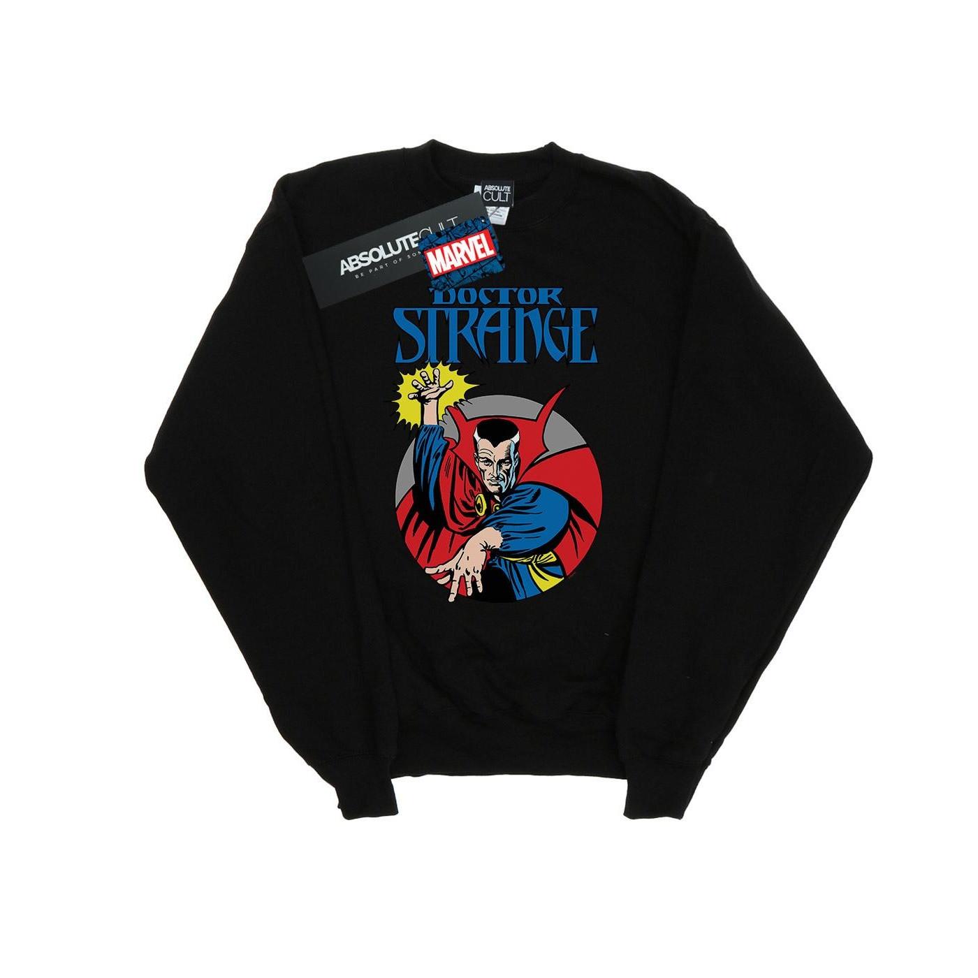 Image of Doctor Strange Circle Sweatshirt Jungen Schwarz 140/146
