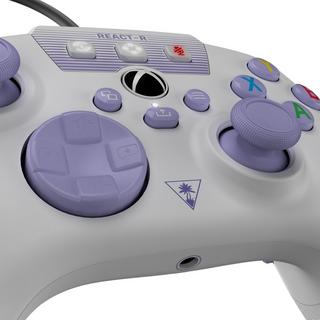 TURTLE BEACH  REACT-R Violett, Weiß USB Gamepad Analog / Digital PC, Xbox One, Xbox Series S, Xbox Series X 