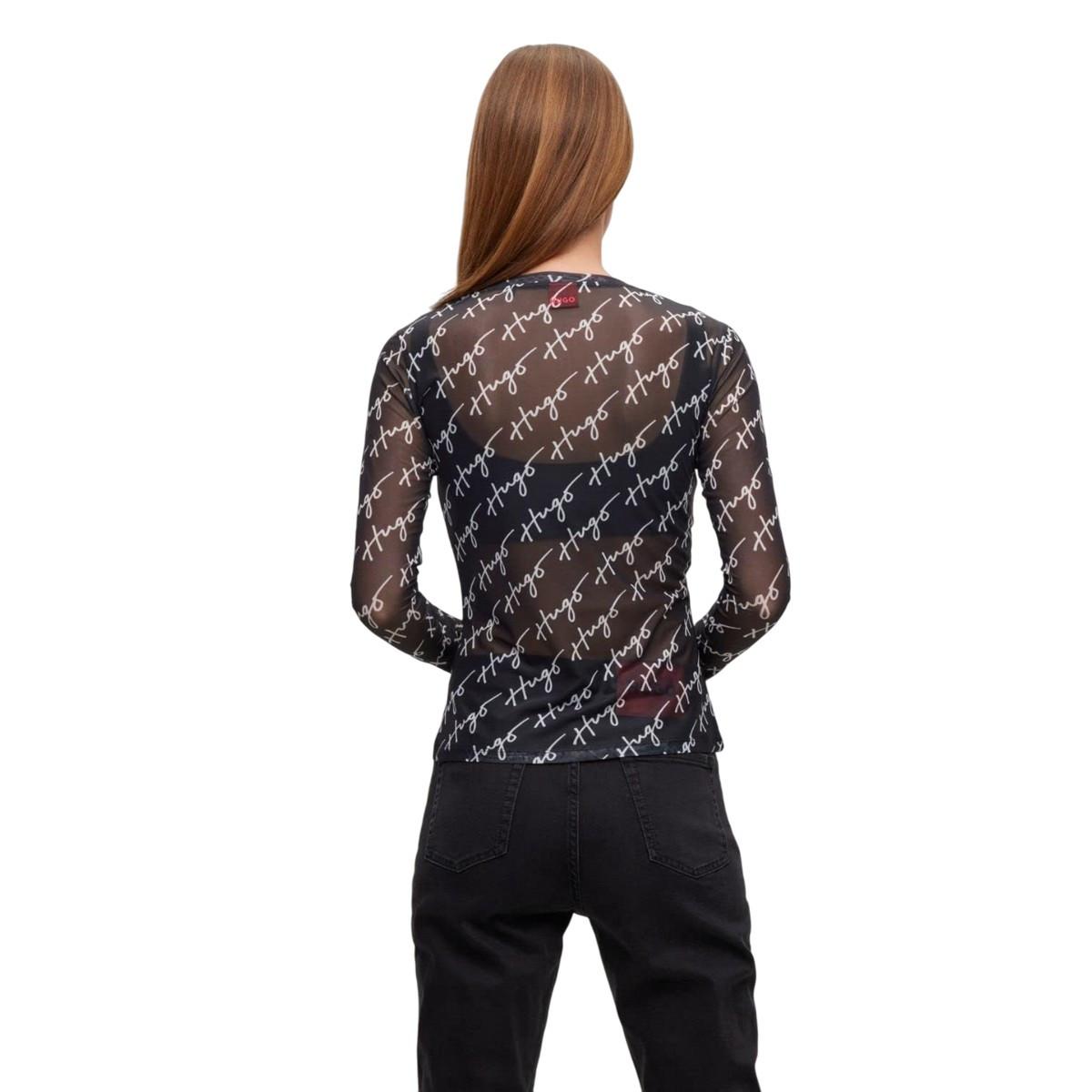 HUGO Diralina 3 T-Shirt Maniche Lunghe  