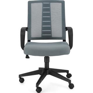 mutoni Chaise de bureau romaine gris foncé  