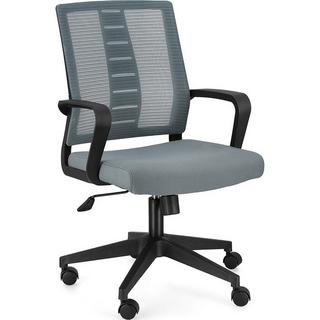 mutoni Chaise de bureau romaine gris foncé  