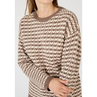 Damart  Zweifarbiger Strickpullover Thermolactyl 