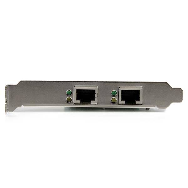 STARTECH.COM  2 Port Low Profile PCI Express Gigabit Ethernet Netzwerkkarte - PCIe Server Adapter 