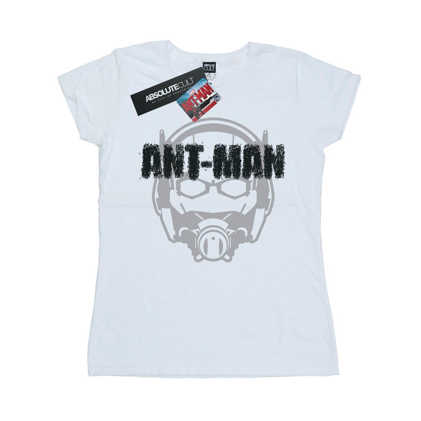 Image of Antman Helmet Fade Tshirt Damen Weiss L