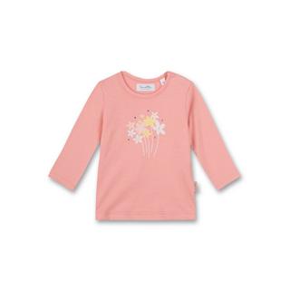 Sanetta Fiftyseven  Baby Mädchen-Shirt langarm Blume rosa 