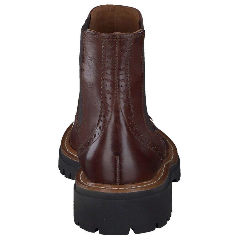 Paul Green 9093 Brogue Chelsea Boots  