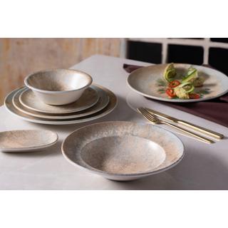 Bonna Assiette de service - Luz -  Porcelaine - lot de 2  