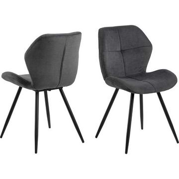 Sedia da pranzo Selve antracite (1 pezzo)