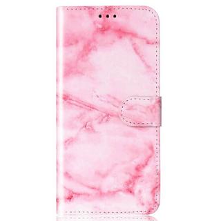 Cover-Discount  Galaxy S24 - Leder Etui Hülle Marble 