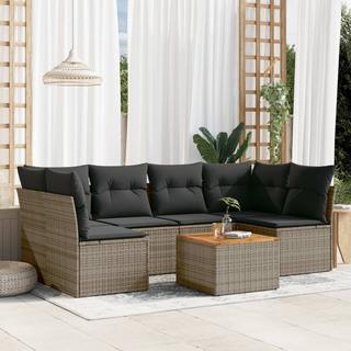 VidaXL Garten sofagarnitur poly-rattan  