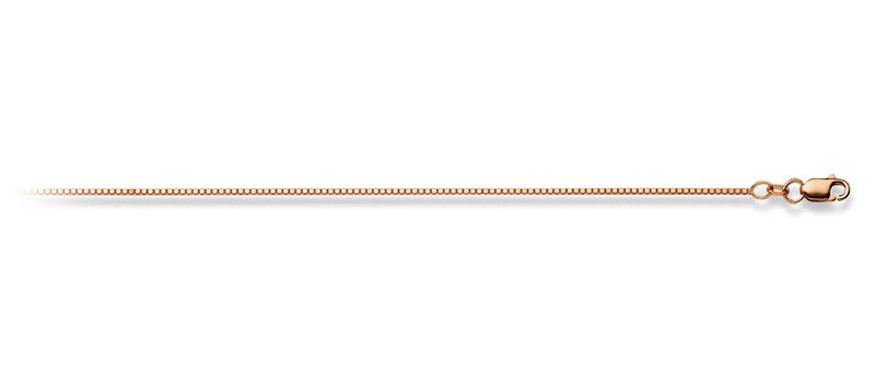 Image of Collier Venezianer Rotgold 750, 1.1mm, 50cm Unisex Gold 50 CM