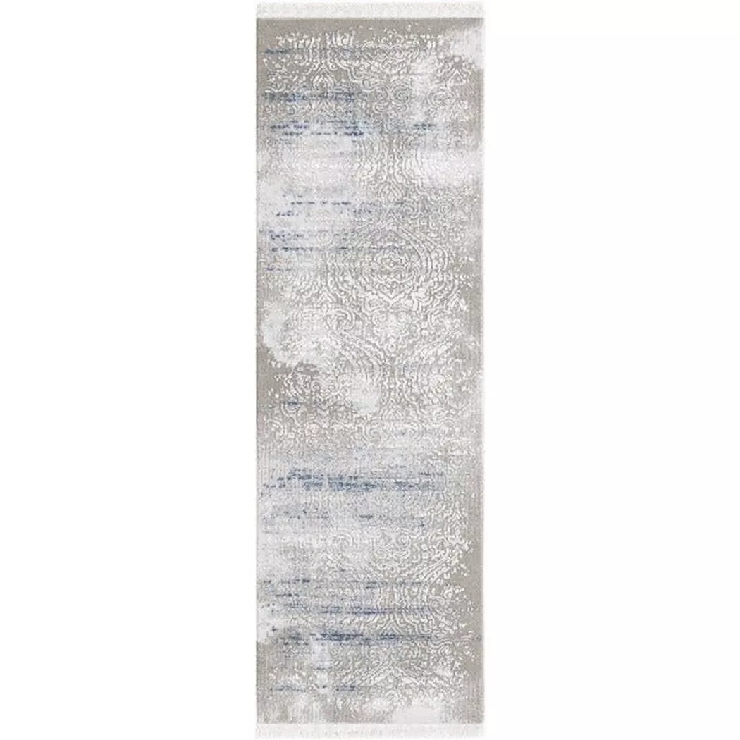 Hadorn - Teppich Davos Charme, 80X300CM, Blau