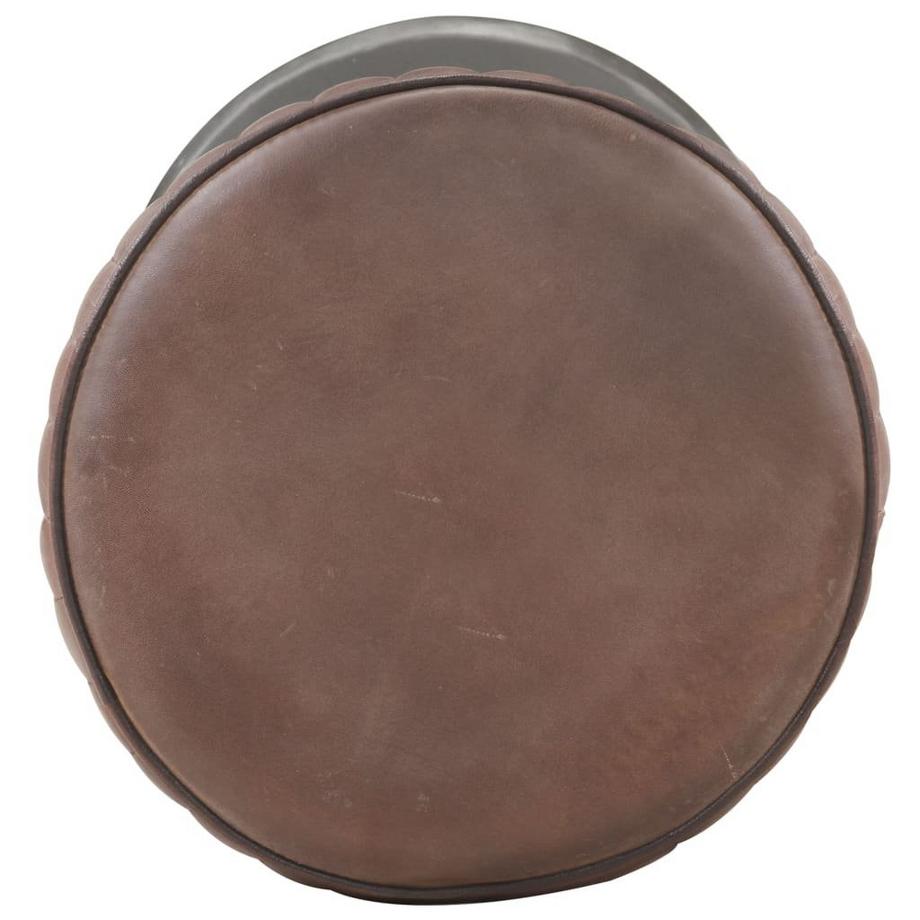 VidaXL Chaise de bar cuir  