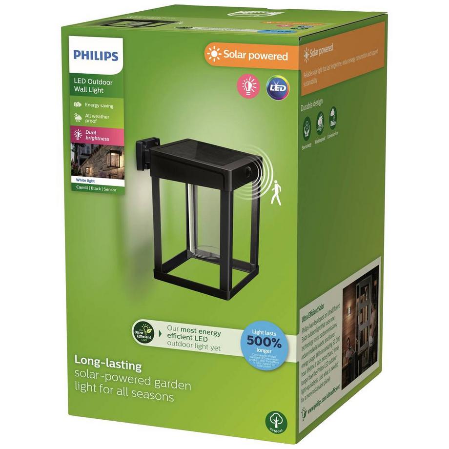 Philips Lighting Philips Outdoor Ultra-Efficient Solar Camill Wandleuchte 1.4W  
