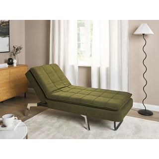 Beliani Chaise longue en Poliestere Moderno LOIRET  