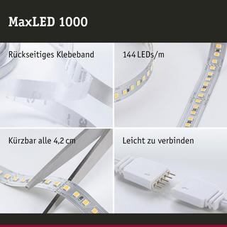 Paulmann MaxLED 1000  Kit base striscia LED con spina 24 V 3 m Bianco luce del giorno  